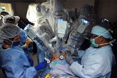davinci robot prostate cancer